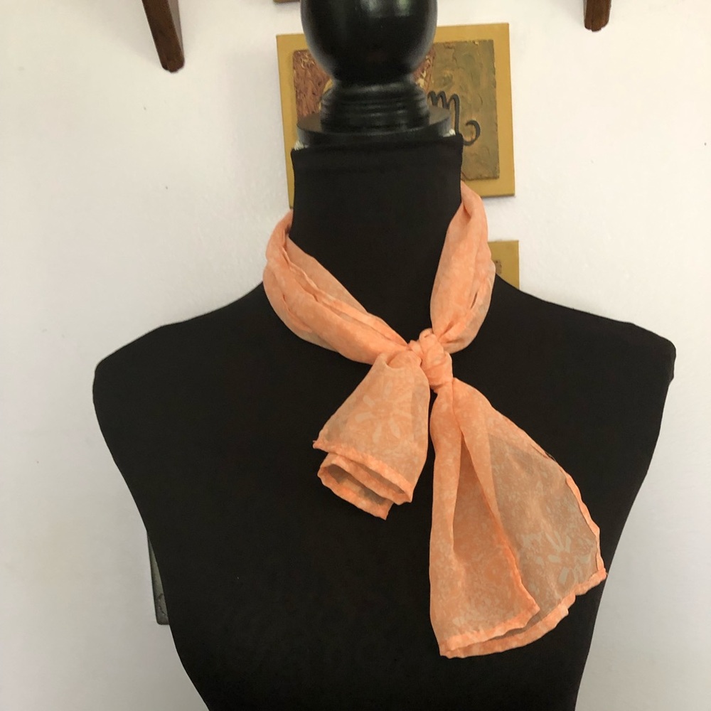 Apricot Scarf NWOT